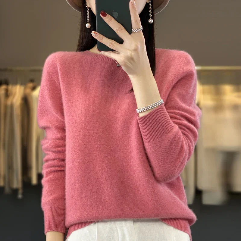 Kreszentia | Zeitloser Pullover aus erstklassig weichem Strick