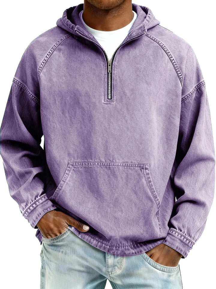 Reiner | Vintage Herrenpullover mit Kapuze