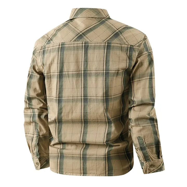 Friedhelm | Winter-Overshirt aus Baumwolle