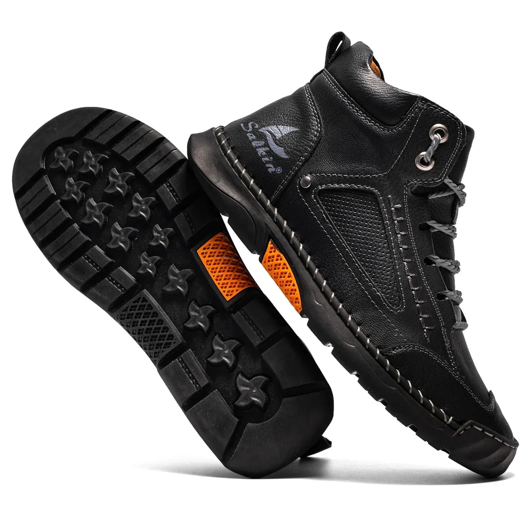 Leon | St. Moritz Leder High-Top Schuhe