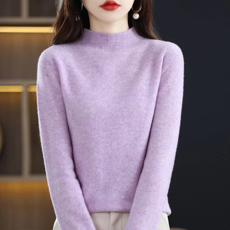 Meike | Strickpullover mit minimalistischem Design und atmungsaktiver Wärme