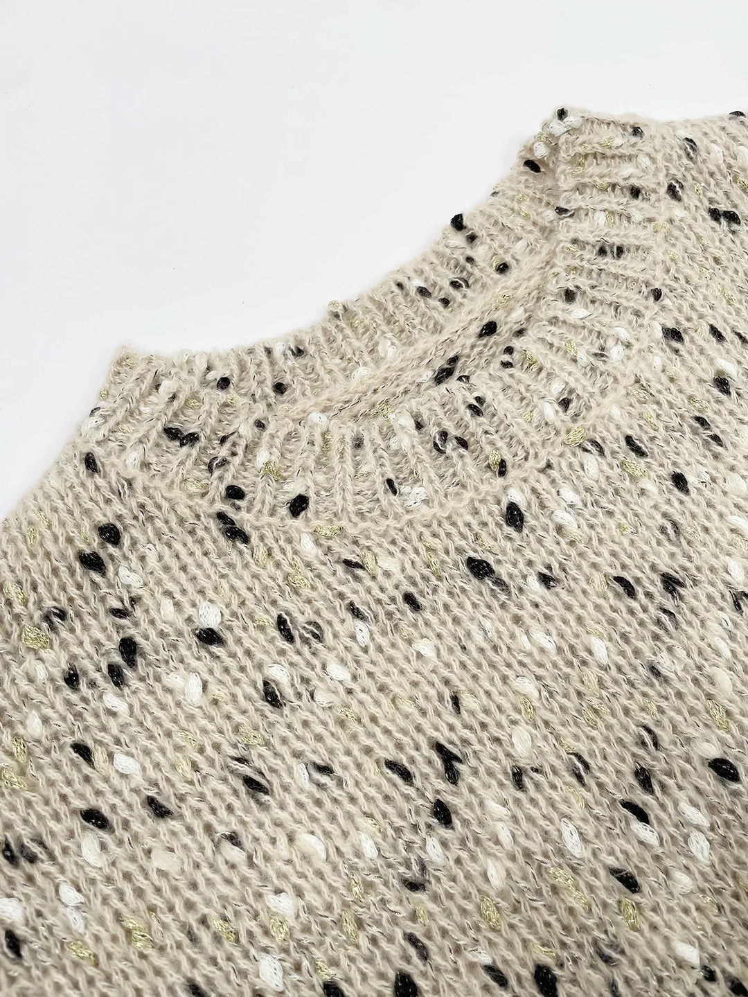 Karin-Marie | Strickpullover mit klassischem Rundhalsausschnitt und entspannter Passform