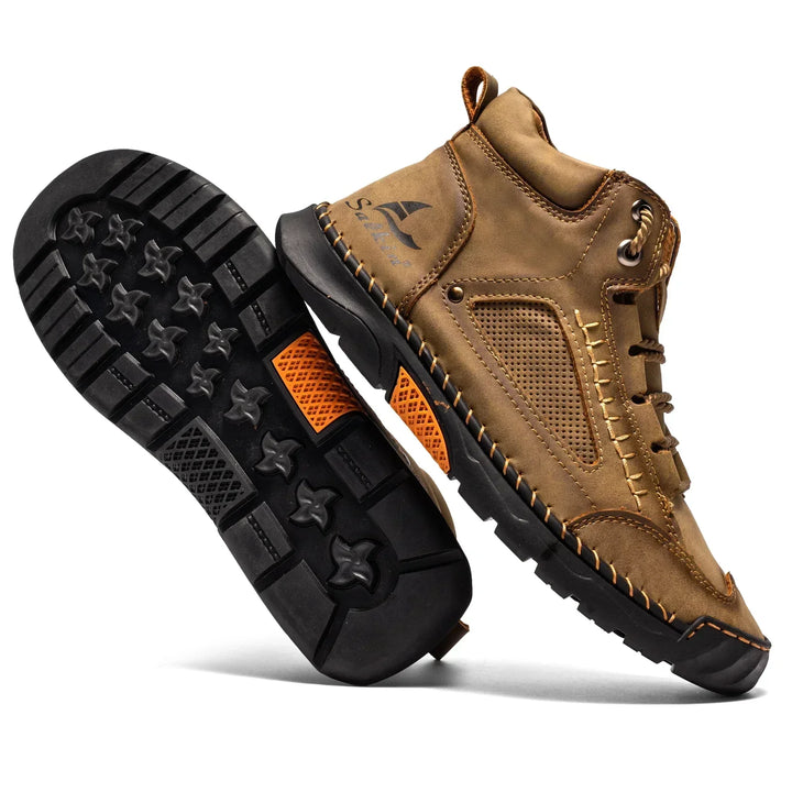 Leon | St. Moritz Leder High-Top Schuhe