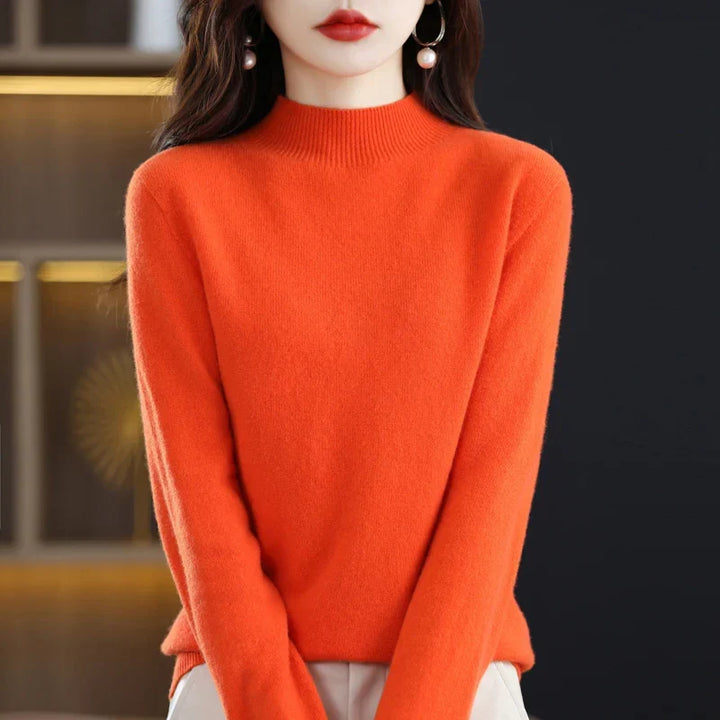 Meike | Strickpullover mit minimalistischem Design und atmungsaktiver Wärme