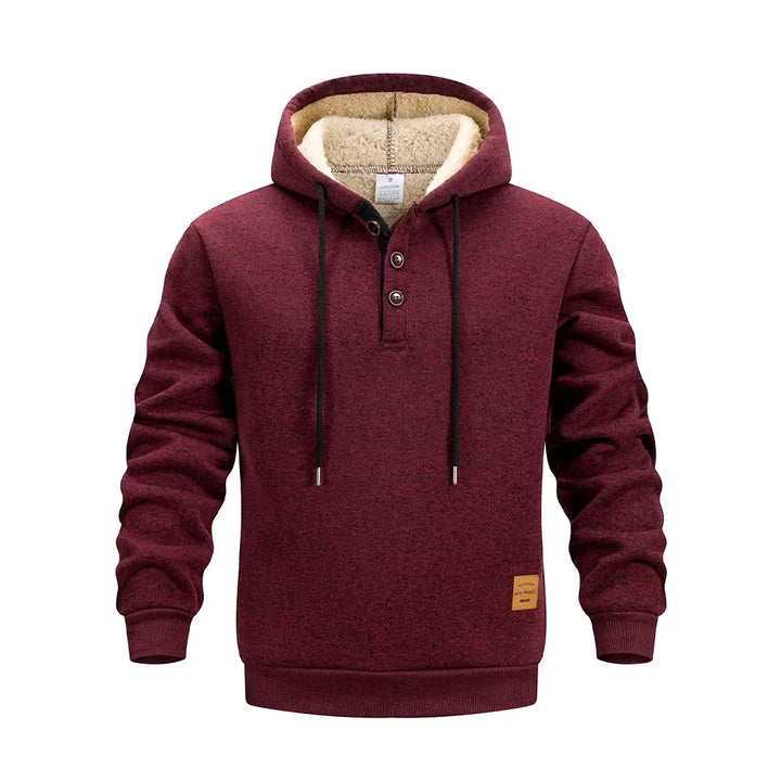 Volker | Stilvolles Wintersweatshirt mit Kapuze