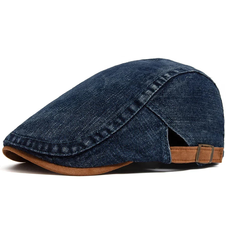 Otto | Premium Denim Flat Cap für Herren (1+1 GRATIS)
