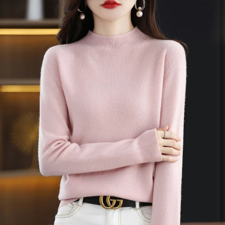 Meike | Strickpullover mit minimalistischem Design und atmungsaktiver Wärme