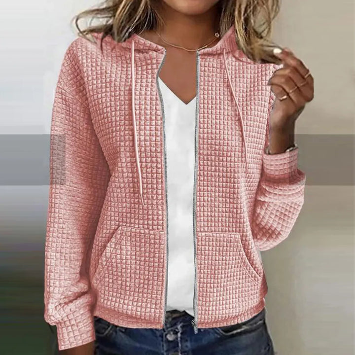 Norina | Kapuzenpullover mit Reißverschluss und praktischen Taschen
