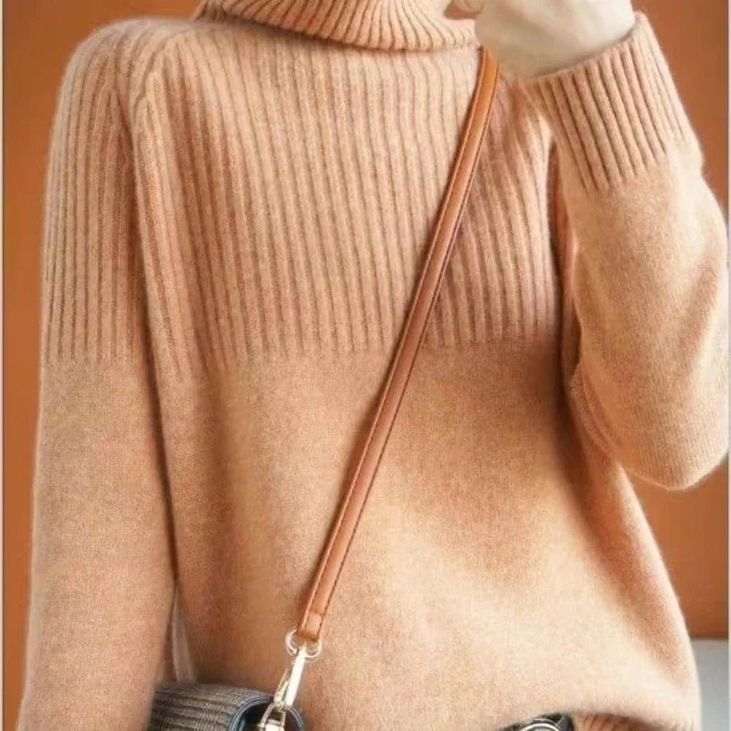 Aloisia | Kuscheliger Rollkragenpullover aus erstklassigem Weichstrick