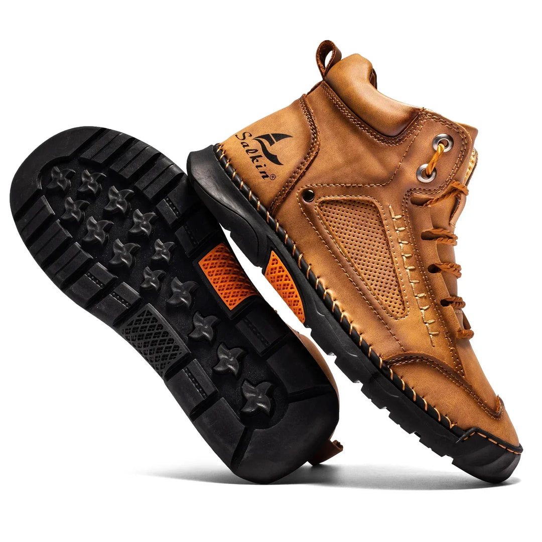 Leon | St. Moritz Leder High-Top Schuhe
