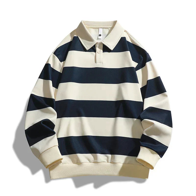 Sven | Lässiger Polo-Pullover