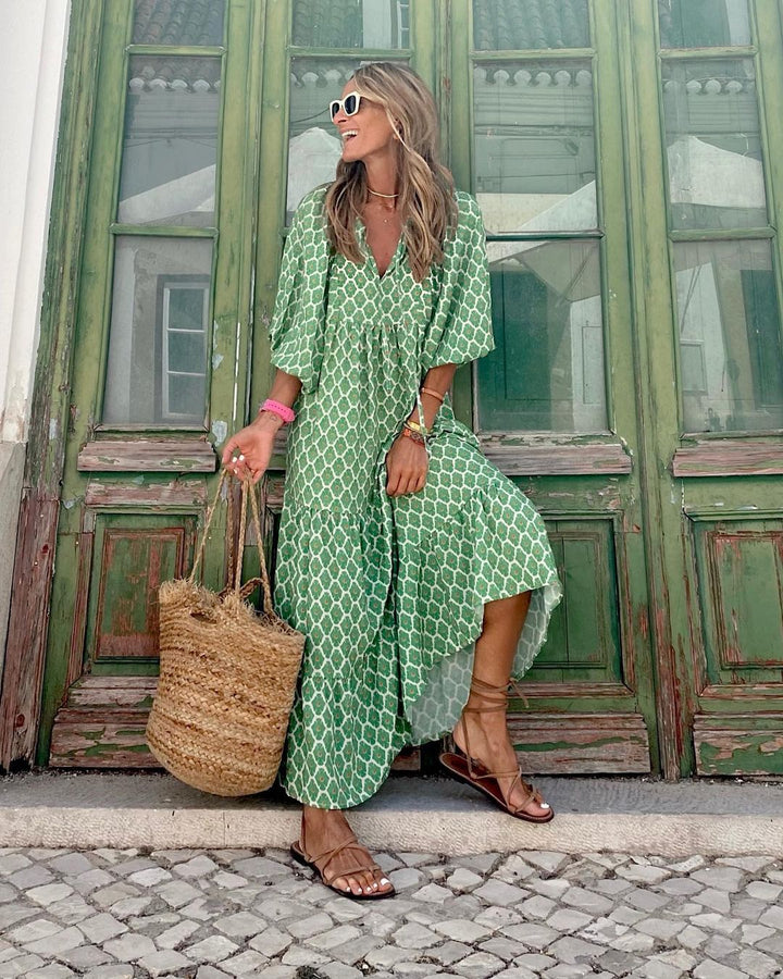 Maila | Bohemian Maxikleid