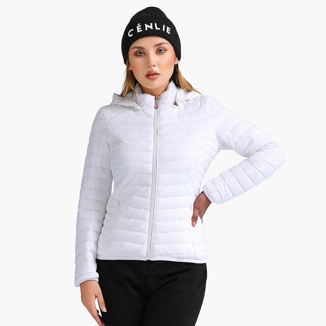 Hildegard | Gesteppte Winterjacke mit verstellbarer Kapuze
