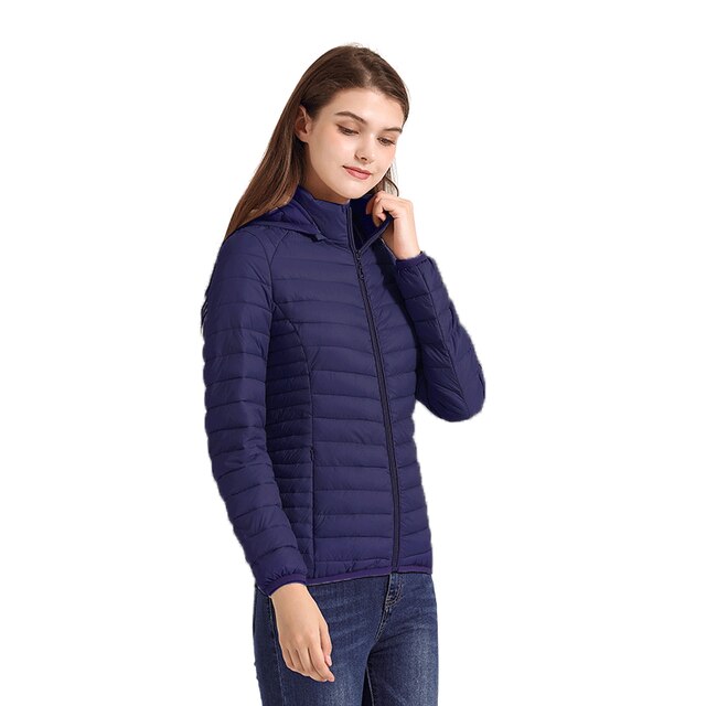 Hildegard | Gesteppte Winterjacke mit verstellbarer Kapuze
