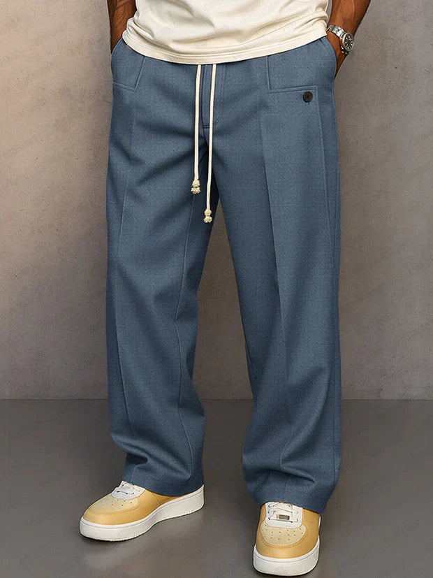 Victor | Elegante Herrenhose mit verstellbarem Tunnelzug