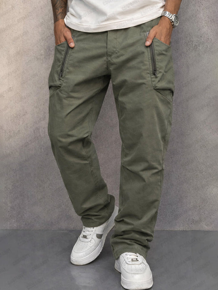 Ricky | Bequeme Baumwoll-Cargohose für Herren
