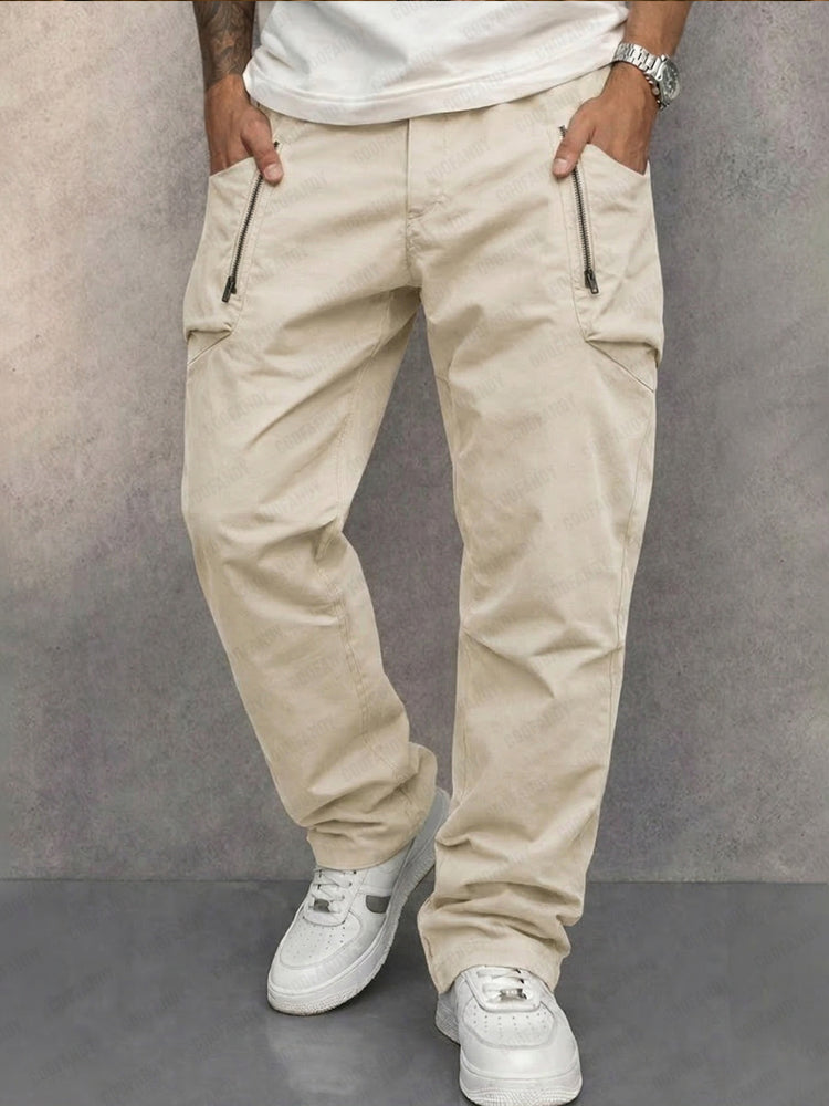 Ricky | Bequeme Baumwoll-Cargohose für Herren