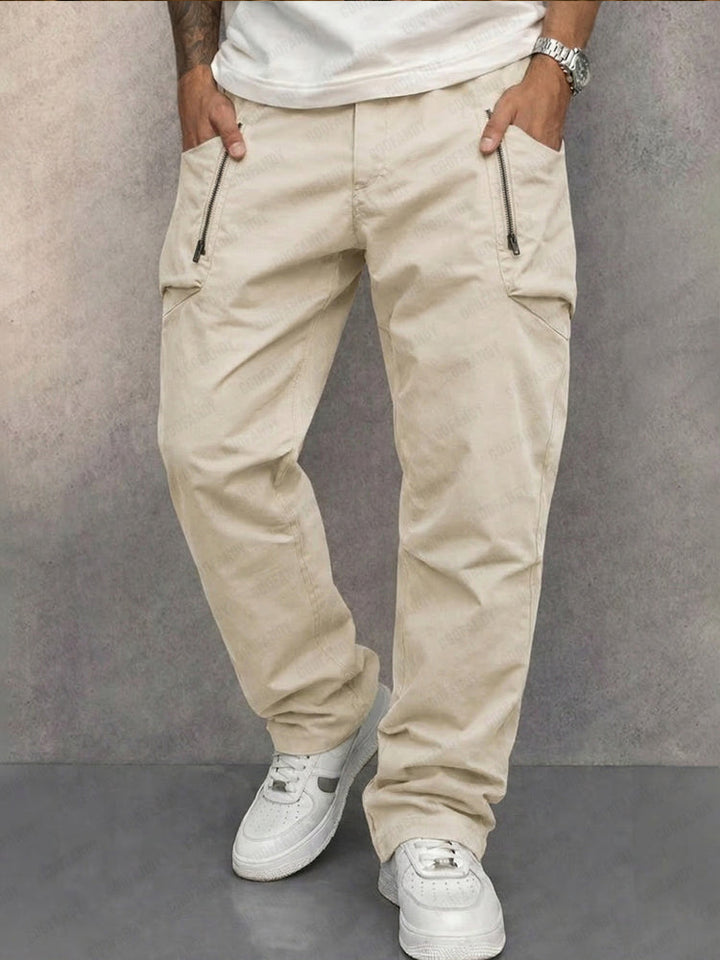 Ricky | Bequeme Baumwoll-Cargohose für Herren