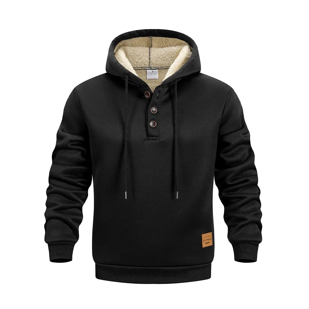 Volker | Stilvolles Wintersweatshirt mit Kapuze
