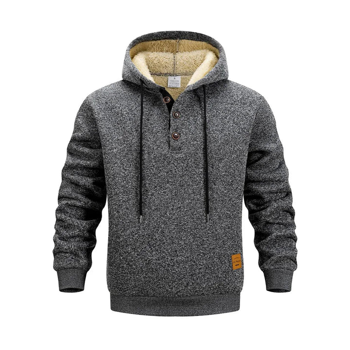 Volker | Stilvolles Wintersweatshirt mit Kapuze