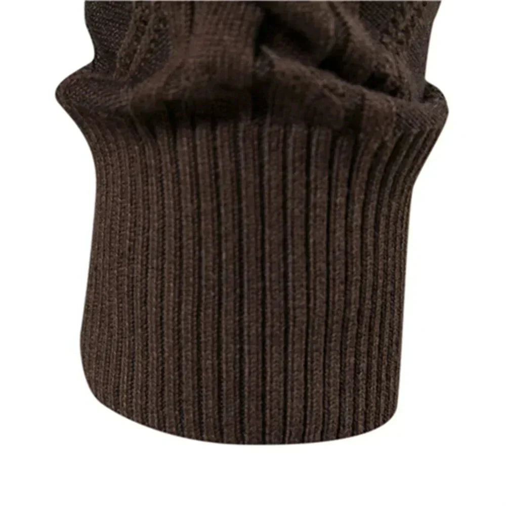 Herren-Cardigan mit Knopfleiste