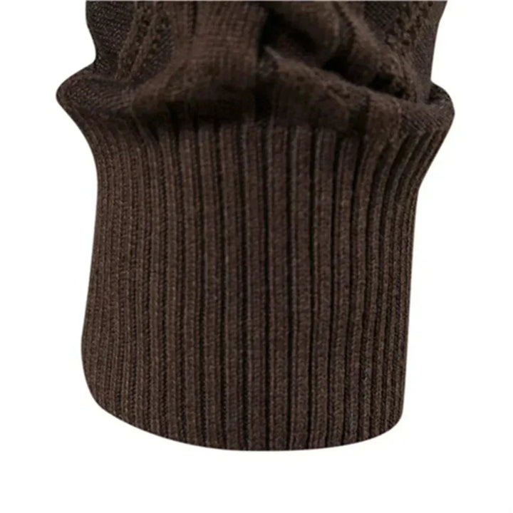 Herren-Cardigan mit Knopfleiste