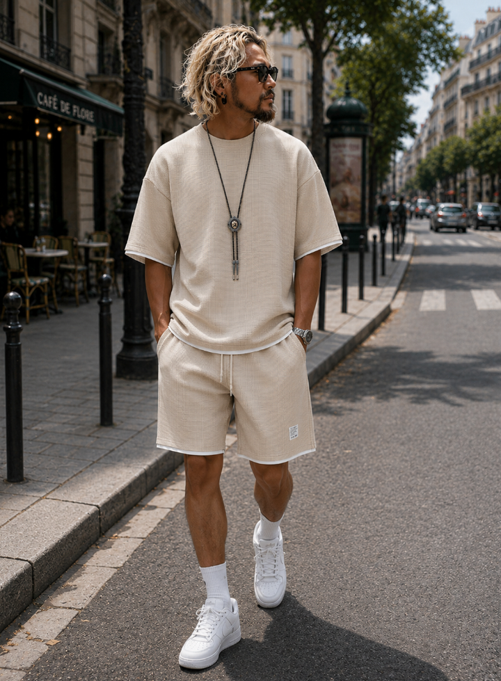 Cole | Waffelstrick Freizeit- & Sportset