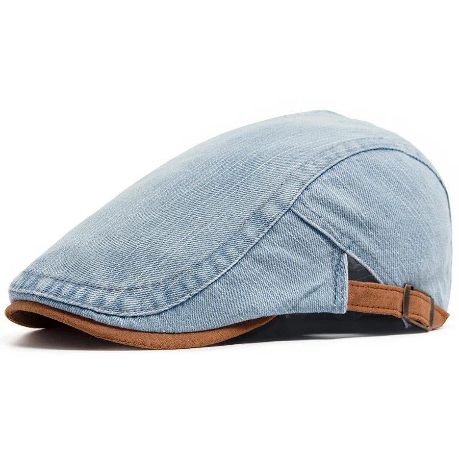 Otto | Premium Denim Flat Cap für Herren (1+1 GRATIS)