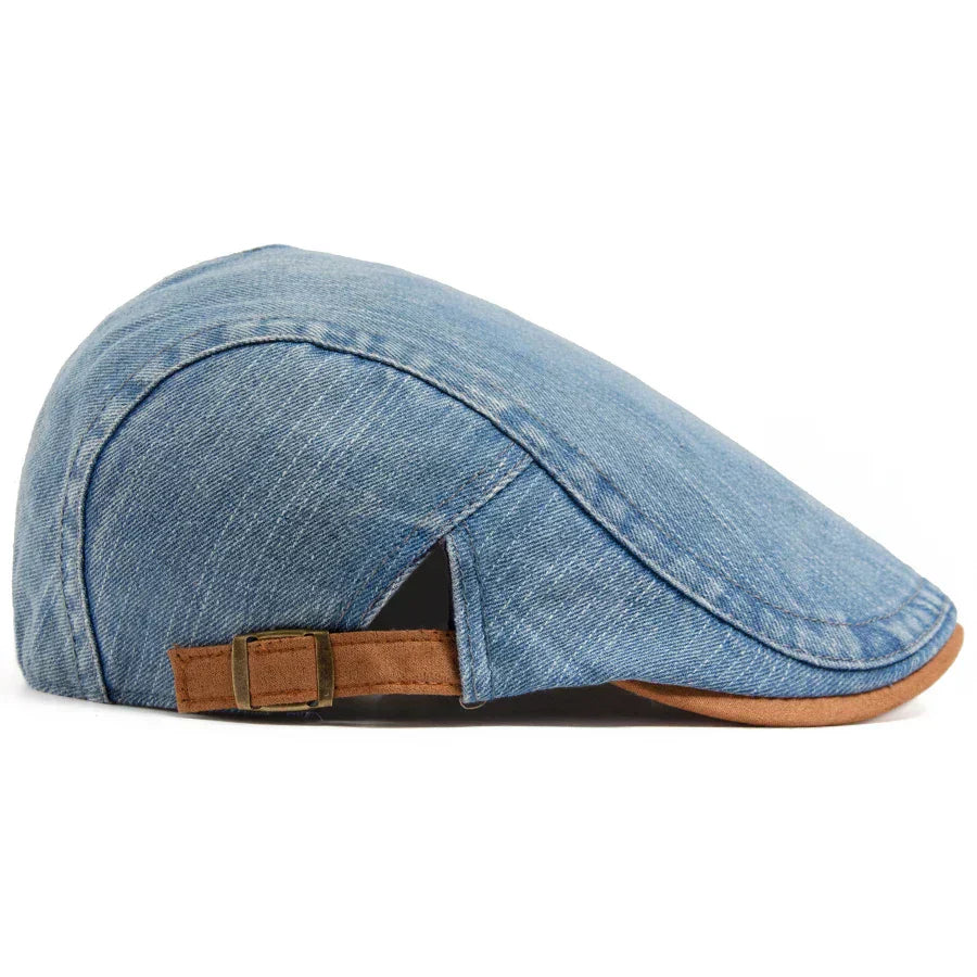 Schiebermütze aus Premium Denim