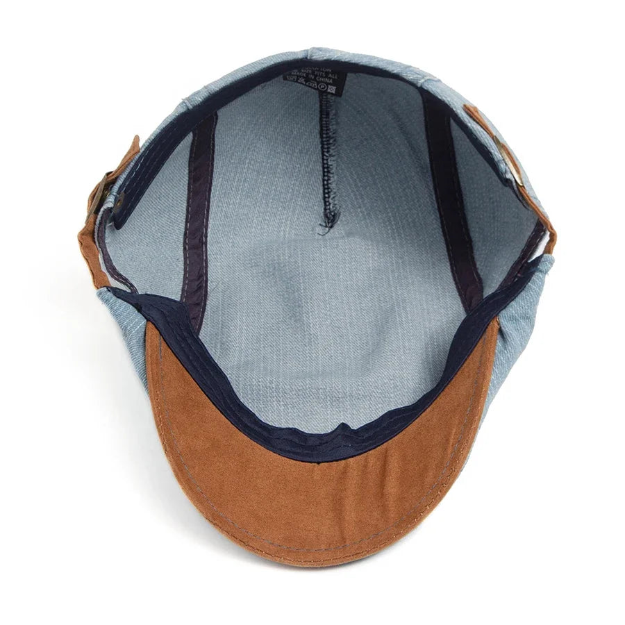 Otto | Premium Denim Flat Cap für Herren (1+1 GRATIS)