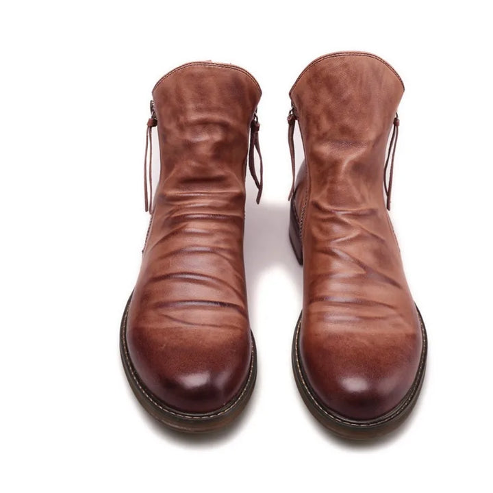 Leon | Elegante Chelsea-Stiefel aus Leder