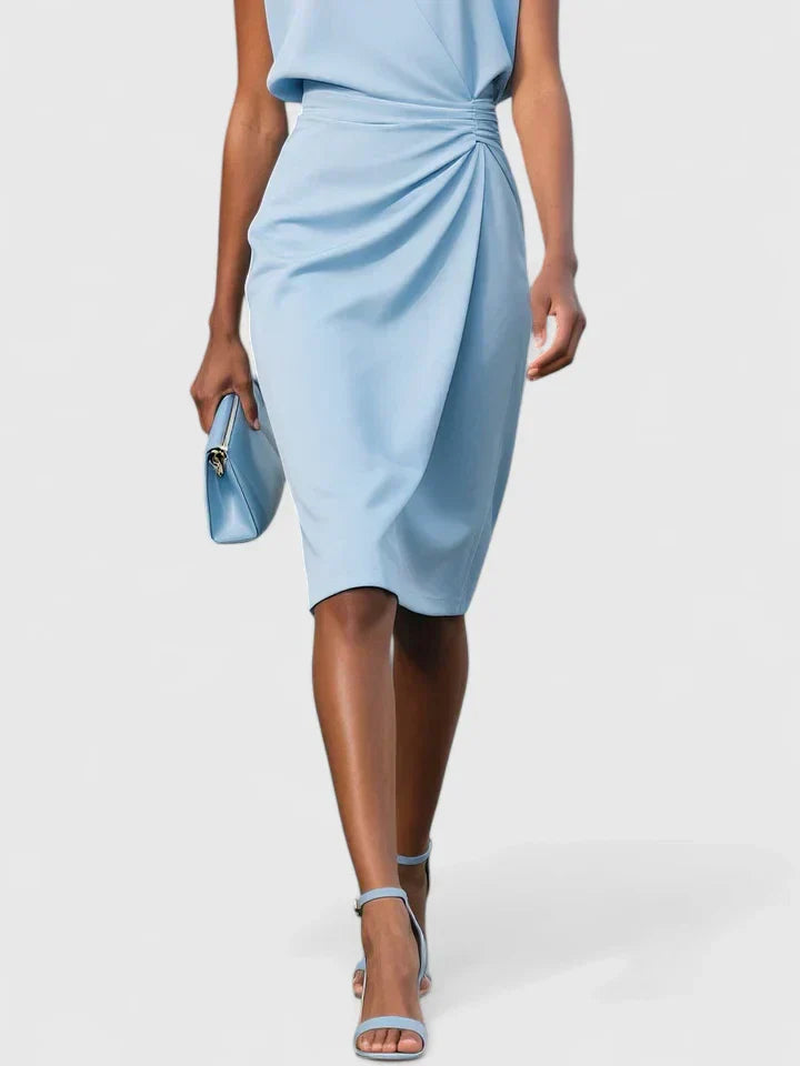 Elisa | Midikleid mit Korsage und Spitze