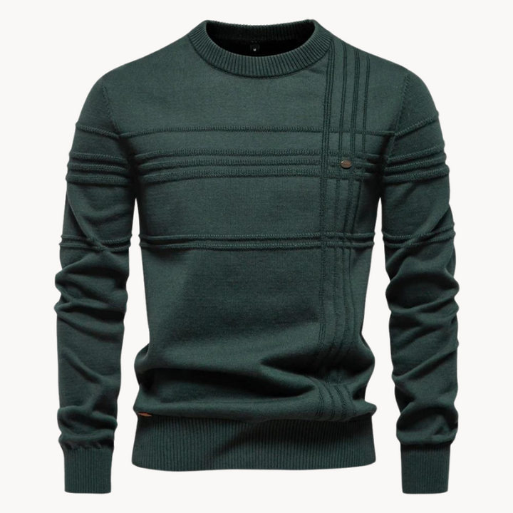 Eitel | Herrenpullover mit Rautendesign