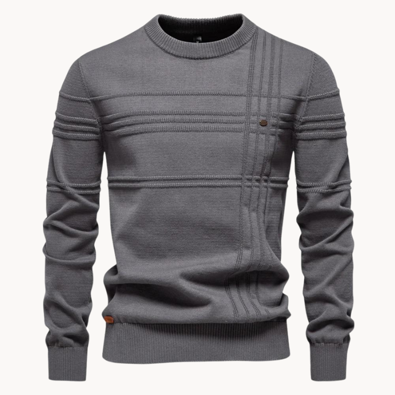 Eitel | Herrenpullover mit Rautendesign