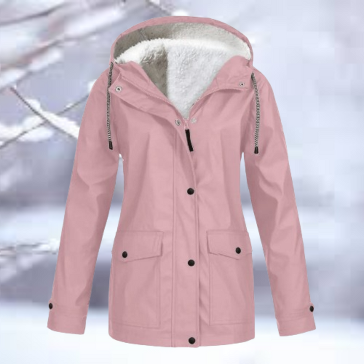 Elsa-Marie | Wasserdichte Winterjacke mit Kapuze und verstellbaren Bündchen
