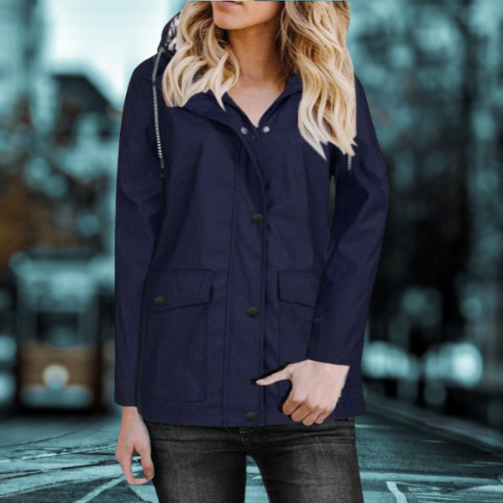 Elsa-Marie | Wasserdichte Winterjacke mit Kapuze und verstellbaren Bündchen
