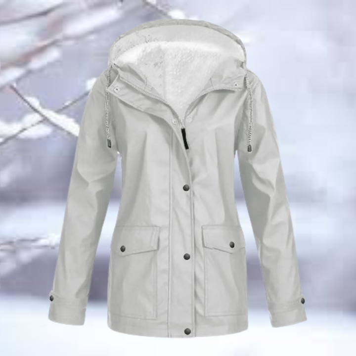 Elsa-Marie | Wasserdichte Winterjacke mit Kapuze und verstellbaren Bündchen