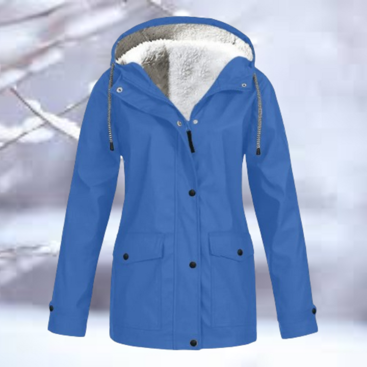 Elsa-Marie | Wasserdichte Winterjacke mit Kapuze und verstellbaren Bündchen