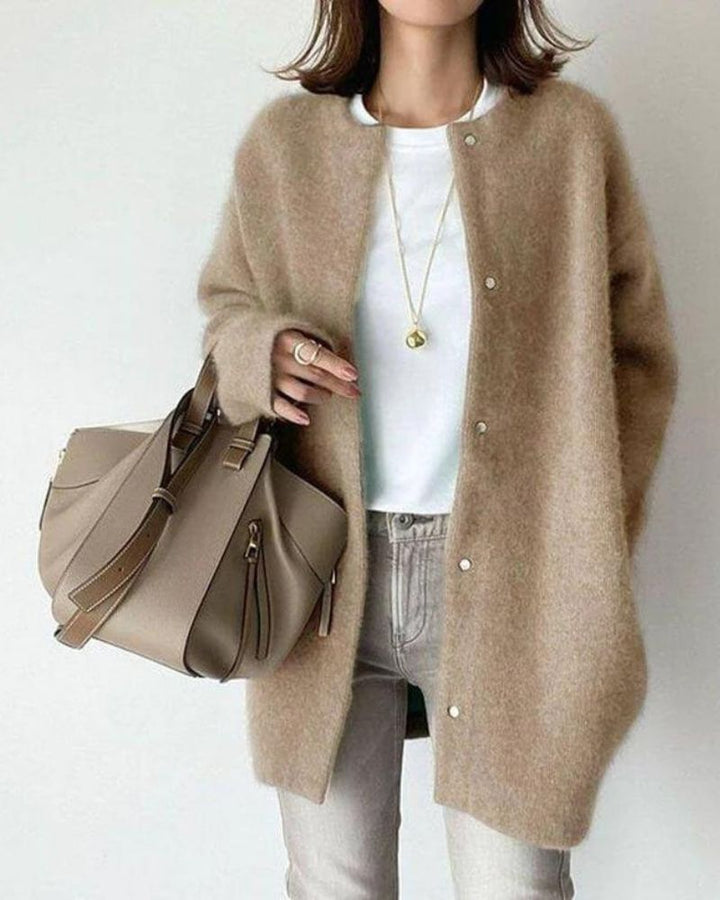 Anna-Line | Stilvolle Strickjacke aus warmem Material
