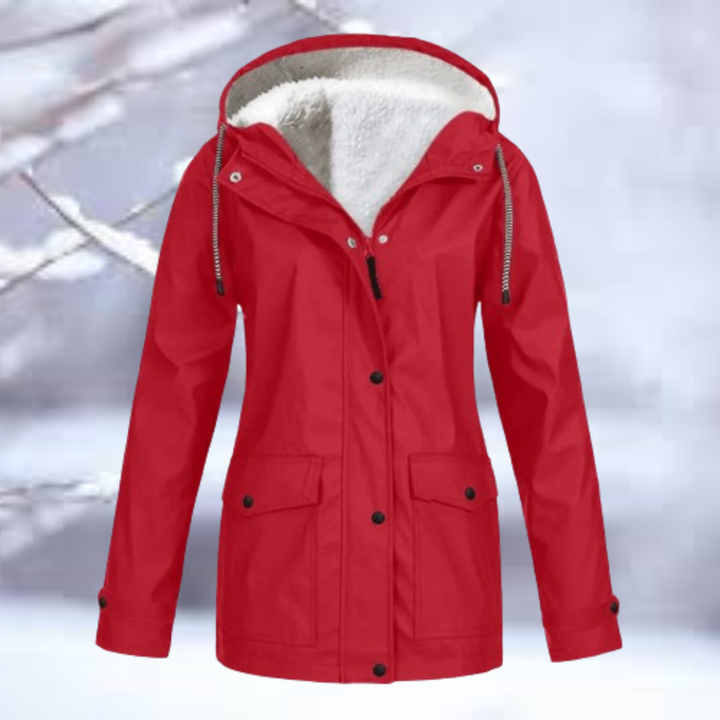 Elsa-Marie | Wasserdichte Winterjacke mit Kapuze und verstellbaren Bündchen