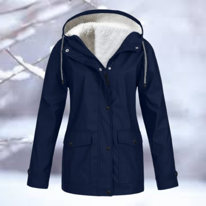 Elsa-Marie | Wasserdichte Winterjacke mit Kapuze und verstellbaren Bündchen