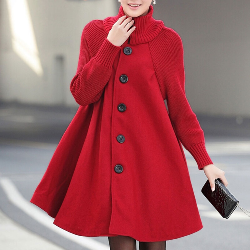 Amelie | Lange Übergangsjacke mit hohem Kragen und weicher Isolation