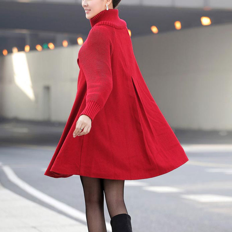 Amelie | Lange Übergangsjacke mit hohem Kragen und weicher Isolation