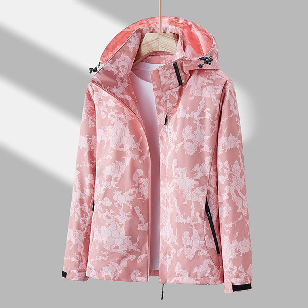 Ines | Winddichte Übergangsjacke mit praktischer Kapuze