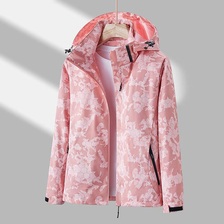 Ines | Winddichte Übergangsjacke mit praktischer Kapuze