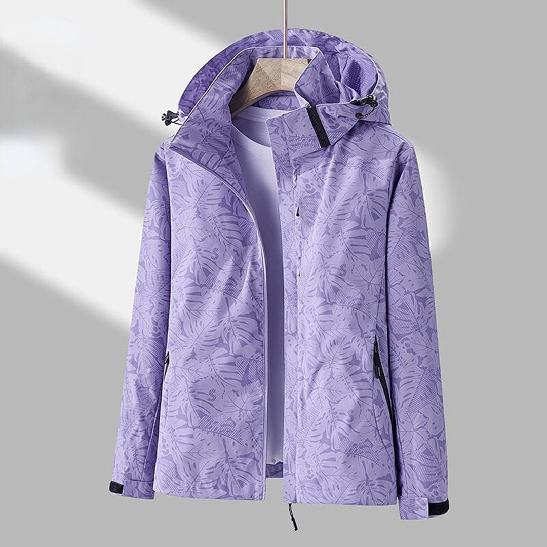 Ines | Winddichte Übergangsjacke mit praktischer Kapuze