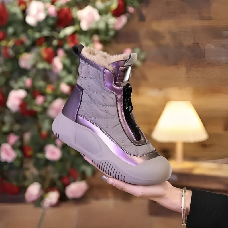 Klara-Rose | Winterstiefel mit wasserdichtem Design und Plüschfutter