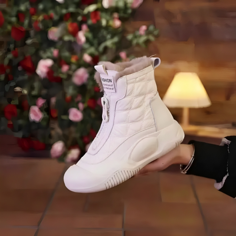Klara-Rose | Winterstiefel mit wasserdichtem Design und Plüschfutter