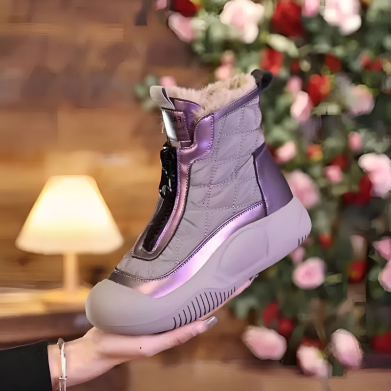 Klara-Rose | Winterstiefel mit wasserdichtem Design und Plüschfutter
