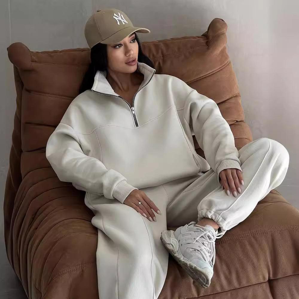 Wanda | Zweiteiliges Jogging-Set mit Reißverschlussjacke